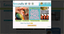 Desktop Screenshot of favecrafts.com